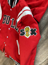 Load image into Gallery viewer, Bulls varsity letterman
